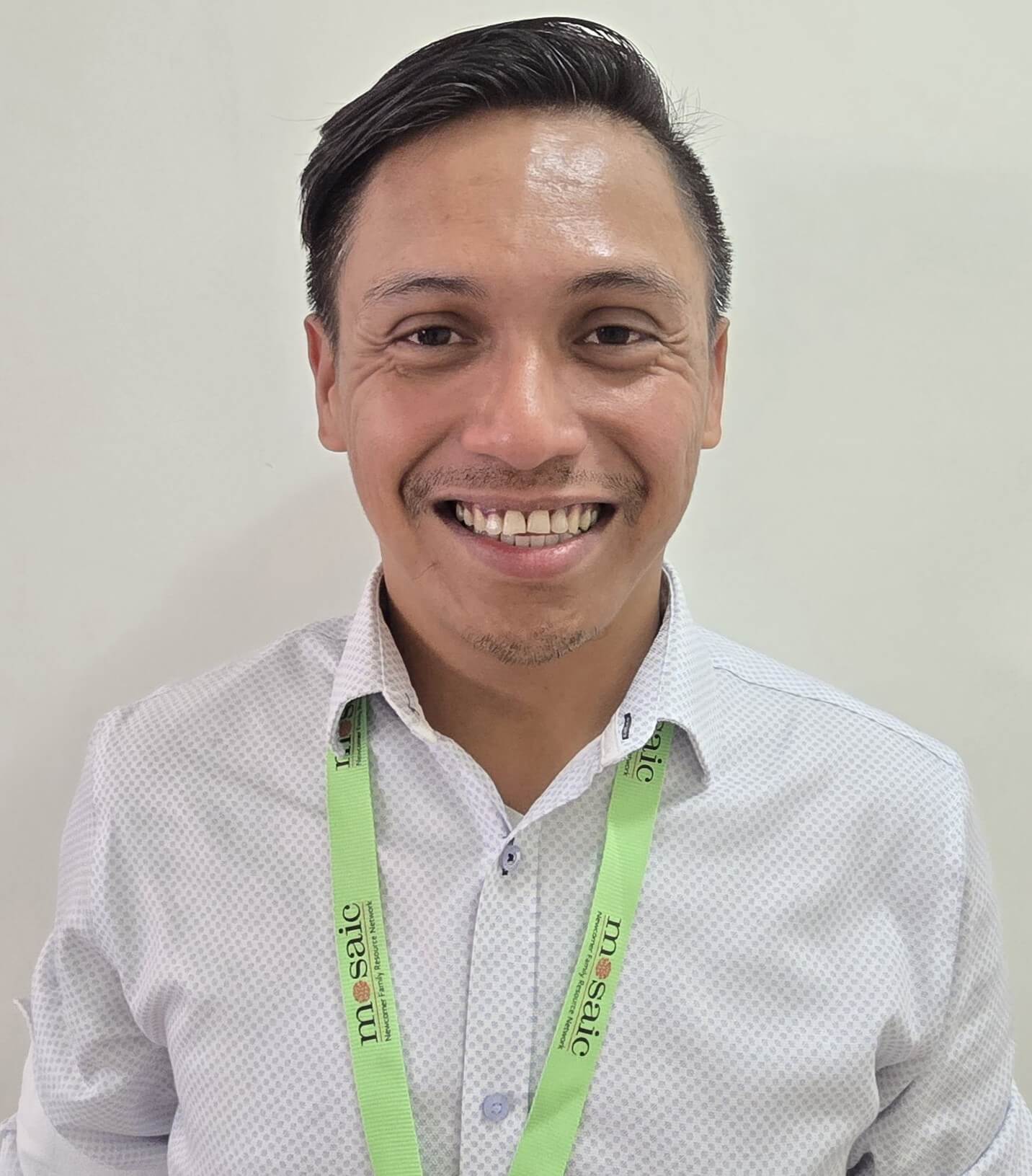 A person name Cyril smiling