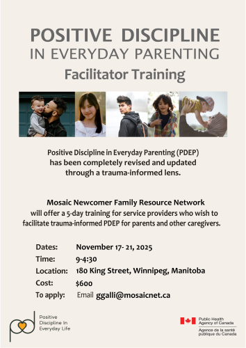updated PDEP facilitator training information