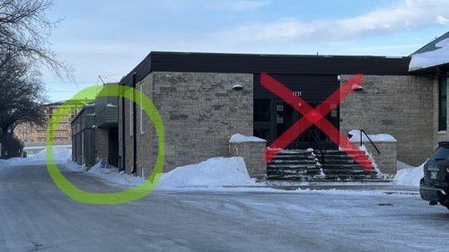 Fort Garry site entrance