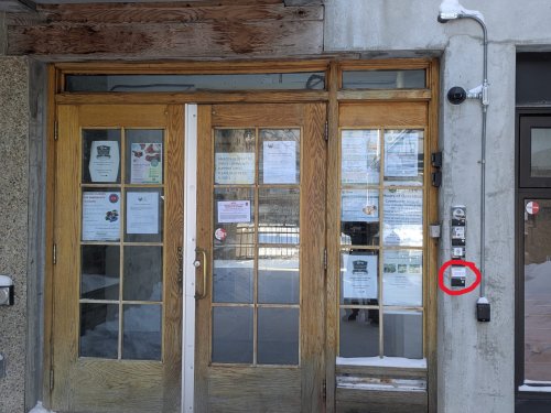 Knox site entrance photo